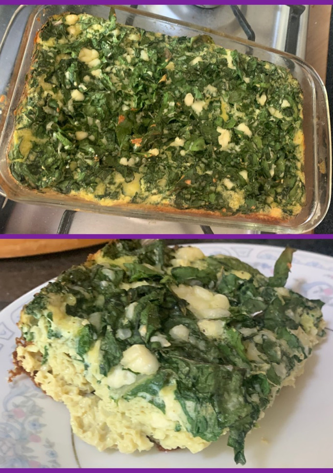 Una foto de Soufflé de Acelga muy delicioso y fit 👌🏼