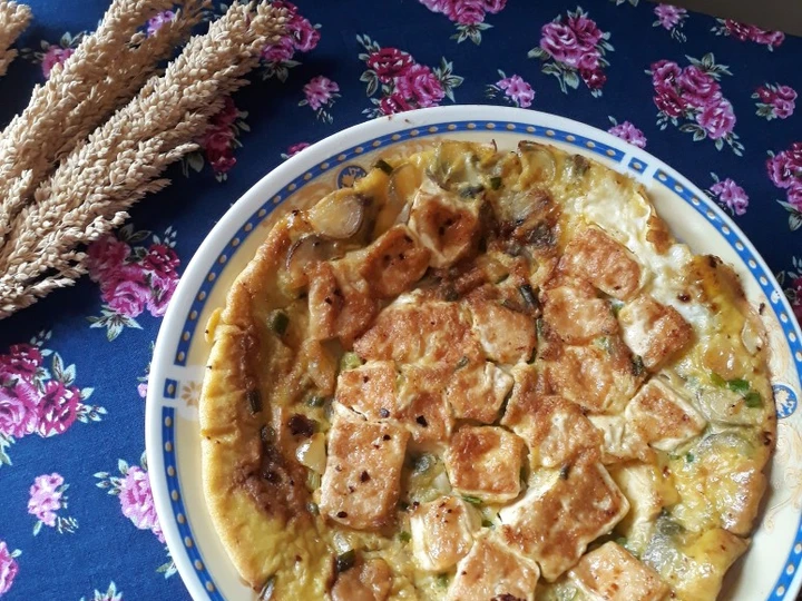 Cara Mudah Membuat Resep Telur Dadar Tahu (Chef Renata kw) yang Lezat Sekali Anti Ribet, Bisa Manjain Lidah