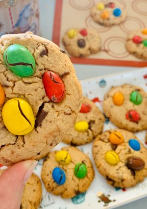 Une photo de Cookies Cacahouète M&m’s