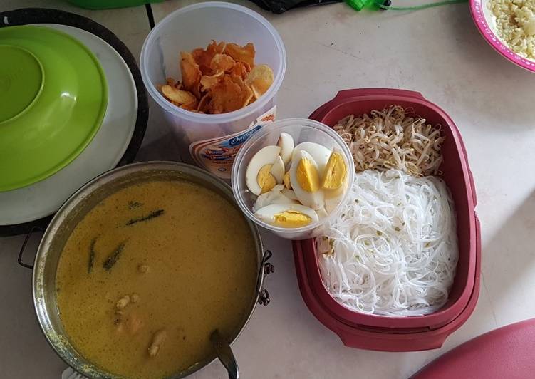 Cara Gampang Membuat Soto ayam kuah santan yang Bisa Manjain Lidah