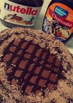صورة لوصفة جاتو الطبقات بالشكولاته