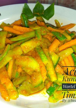 Foto resep Acar Kuning Wortel dan Timun 🍲