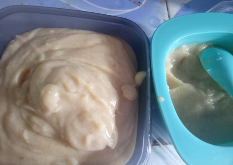 Mpasi 7m Bubur kentang kurma
