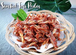 Foto resep SAMBAL TERI PEDAS - Cocok Untuk Nasi Angkringan, Nasi Uduk, dll