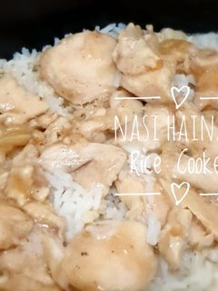 Foto resep Nasi Hainam Rice Cooker