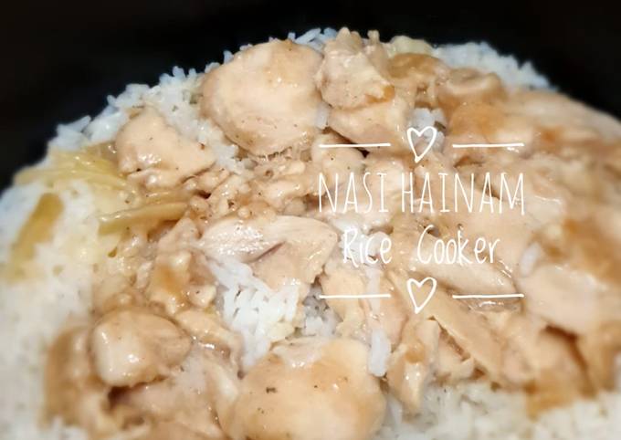 Resep Nasi Hainam Rice Cooker Oleh Earlyn Cookpad