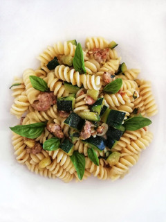 Foto di Fusilli zucchine e salsiccia 🌷