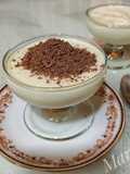 White chocolate mousse
