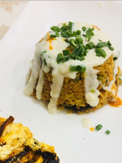 A picture of Mexican Rice.