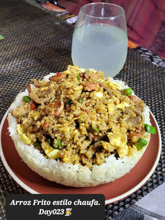 Una foto de Arroz Frito estilo chaufa