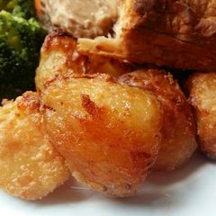 A picture of Vickys Sunday Roast Potatoes, GF DF EF SF NF.