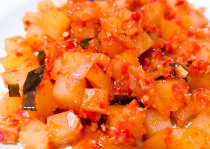 Resep Sambal Goreng Kentang Ikan Asin Anti Gagal