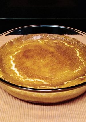Foto principal de Tarta de queso al horno con caramelo