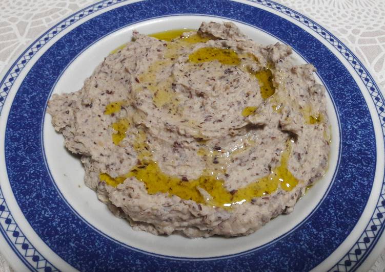 Hummus de soja roja/azukis vegano