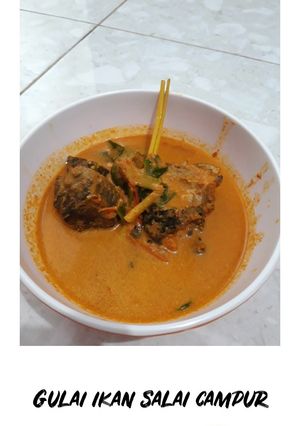 Foto resep Gulai santan ikan asap