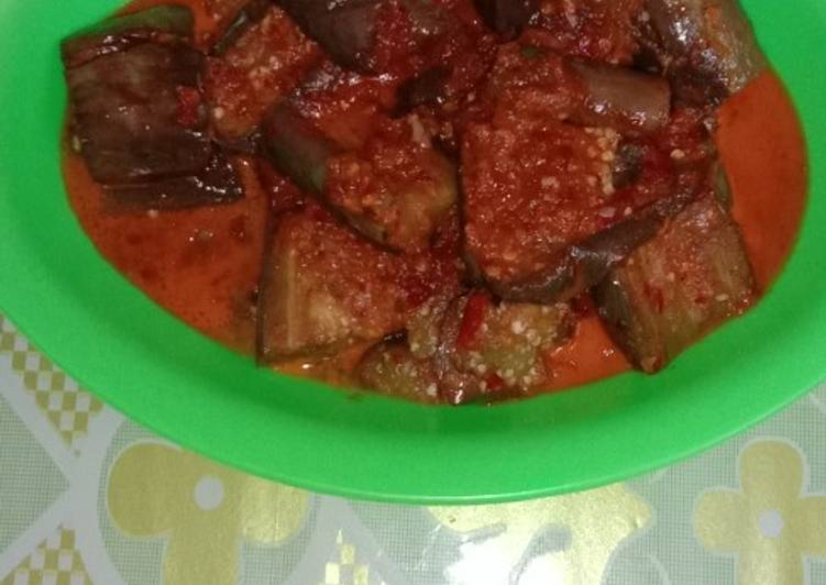 Terong balado sederhana