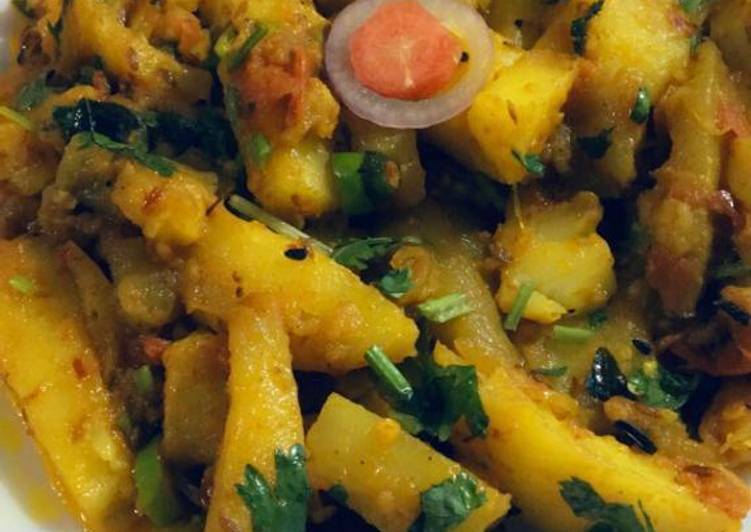 Allu baingan fry