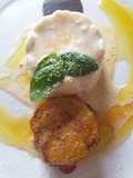 Mousse de parmesano con aceite albahaca casero 2° receta