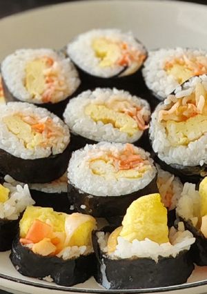 Foto resep Crabstick Kimbap