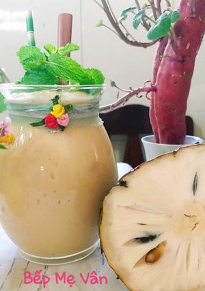 Hình của món Sinh tố mãng cầu xiêm.