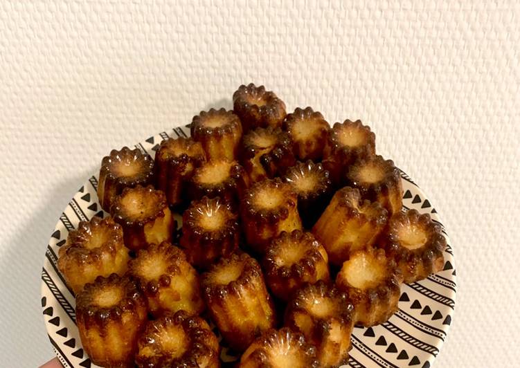 Recette de Tous les soirs de la semaine Mini-Cannelés