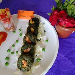 A picture of Hara bhara kabab.