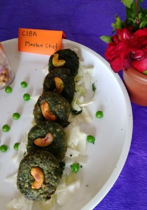 A picture of Hara bhara kabab.