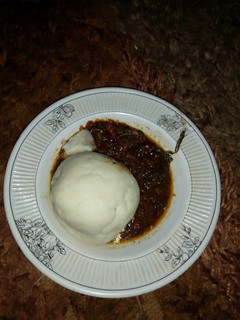 A picture of Pounded yam.