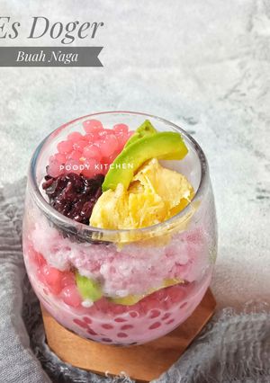 Foto resep Es Doger Buah Naga