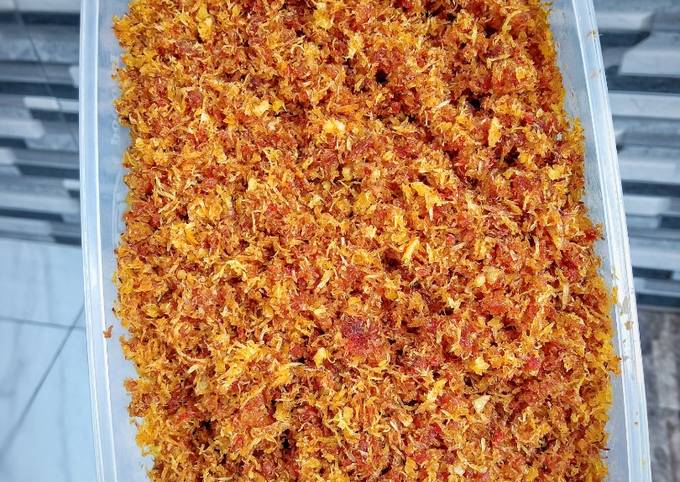 Cara Memasak Serondeng Kelapa JJ Ekonomis Untuk Dijual