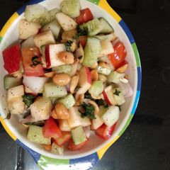 Chatpata peanut salad A picture of Chatpata peanut salad.