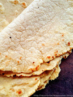 Una foto de Masa para tacos (o Rapiditas) utilizando harina de arroz y garbanzos. SIN GLUTEN Y VEGANO!