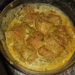 A picture of Chicken kebab.