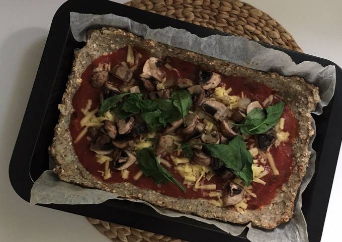 Guida passo passo a Preparare Veloce Pizza vegana con base di cavolfiore