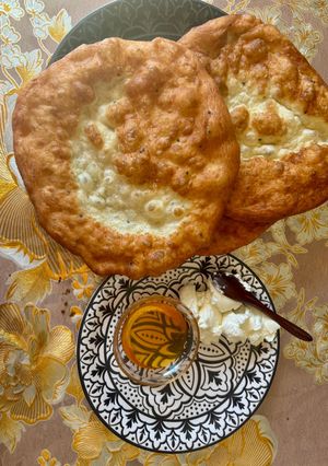 A picture of Yemeni Zalabia 🥯.