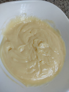 Una foto de Crema pastelera exprés