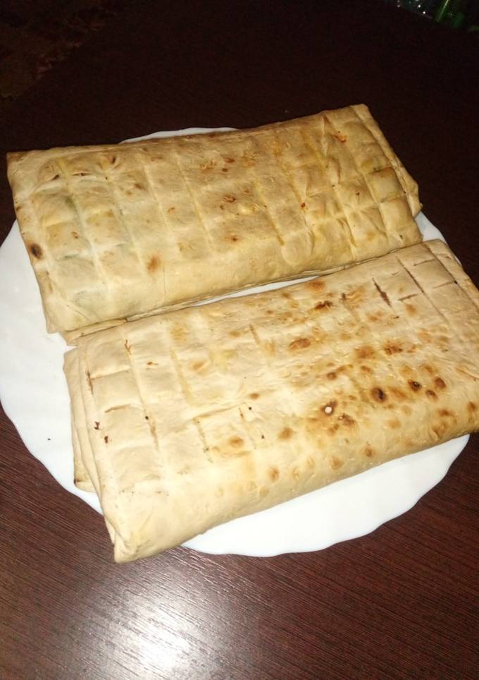 Лаваш з творогом