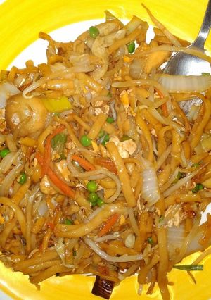 A picture of Fried noodles.