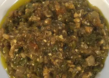 Resep Mudah Sambal Terasi Cabai Hijau Lezat Mantap