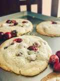 Galletas dulces  de arándanos naranja 🍊 y vainilla sin gluten