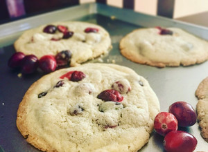 Una foto de Galletas dulces  de arándanos naranja 🍊 y vainilla sin gluten