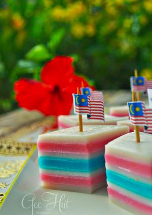 Gambar Kuih Lapis Warisan #chefzam