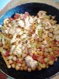 Estofado de verduras y garbanzos