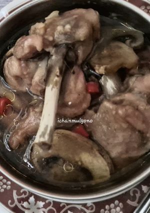 Foto resep Ayam Kukus Jamur