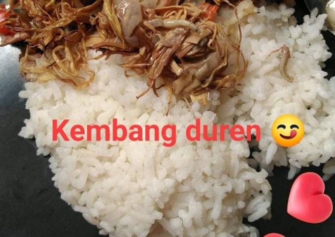 Langkah Mudah untuk Menyiapkan Judul : Tumis kembang duren Anti Gagal