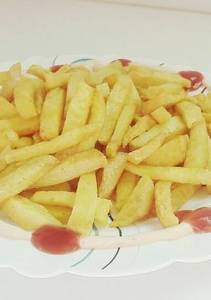 عکسی از دستور سیب زمینی سرخ کرده