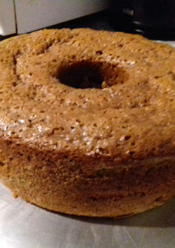Una foto de Bizcocho de natilla de chocolate