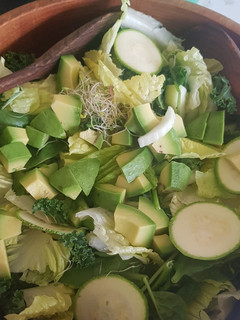 Una foto de Ensalada el verde es vida