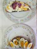 Bruschetta con crema de boquerones