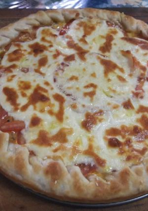 Una foto de Tarta de atún y tomate